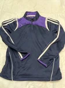 O Neills Long sleeve Shirt  Youth Boys girls size M 10-12 Black 1/4 Zip Casual - Picture 1 of 7