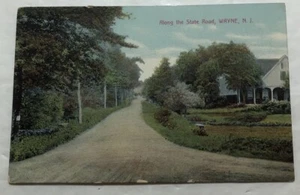Along The State Road, Wayne, N.J. Postcard (P2) - Picture 1 of 2