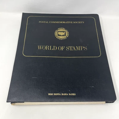 World of Stamps Postal Commemorative Album Lot World War II Circus Birds Animals - Image 1 of 4