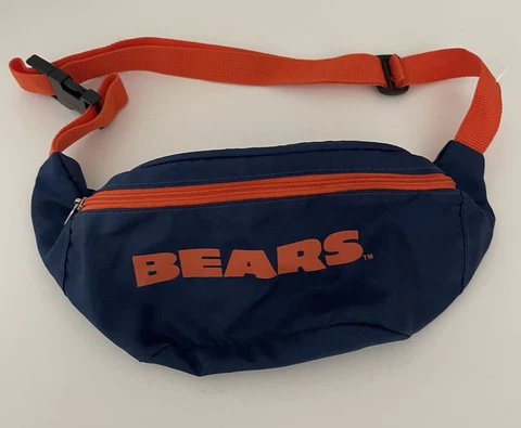Vintage Chicago Bears Fanny Pack Navy & Orange EUC Cover