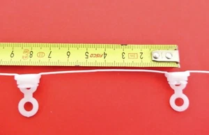 10 Meter Wellengleiterkordel 6mm Gleiterkordel Gardinengleiter Vorhanggleiter - Imagen 1 de 5