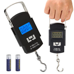 Hanging Luggage Electronic Portable Digital Scale lb oz Weight scale 50kg ±5g