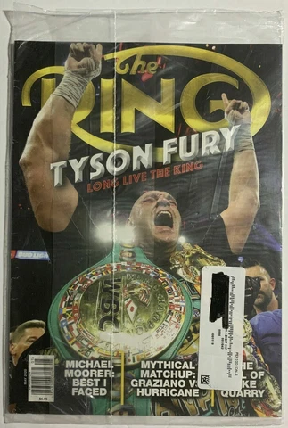 The Ring Magazine TYSON FURY May 2020 NEW SEALED BAG boxing fight Cover