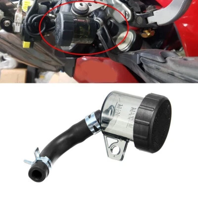 Motorcycle Front Brake Clutch Fluid Bottle Master Cylinder Oil Reservoir Cups - Image 1 of 4