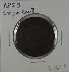 C1649 Stati Uniti grande centesimo 1823 - Foto 1 di 4