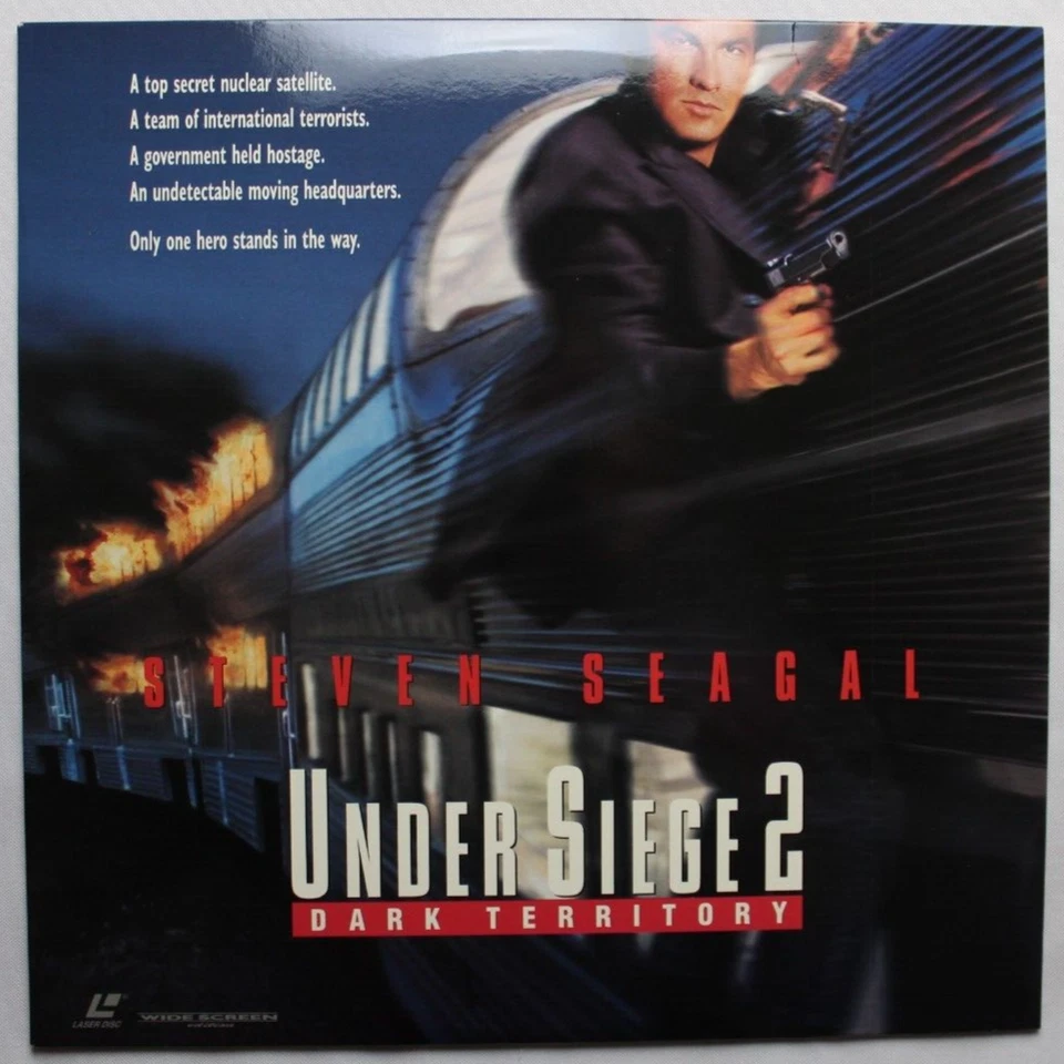 UNDER SIEGE 2 laserdisc LD CULT STEVEN SEAGAL WIDESCREEN *QUICK SHIP* Foto 1 de 2