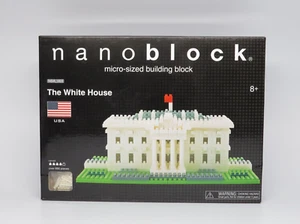 Nanoblock The White House Building Block Set 890 pieces Completely Sealed NEW - Picture 1 of 5