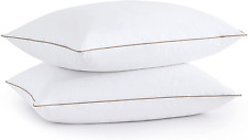 ® Goose Feathers and down Pillow, Made in USA, Premium Medium to Firm Sleeping P