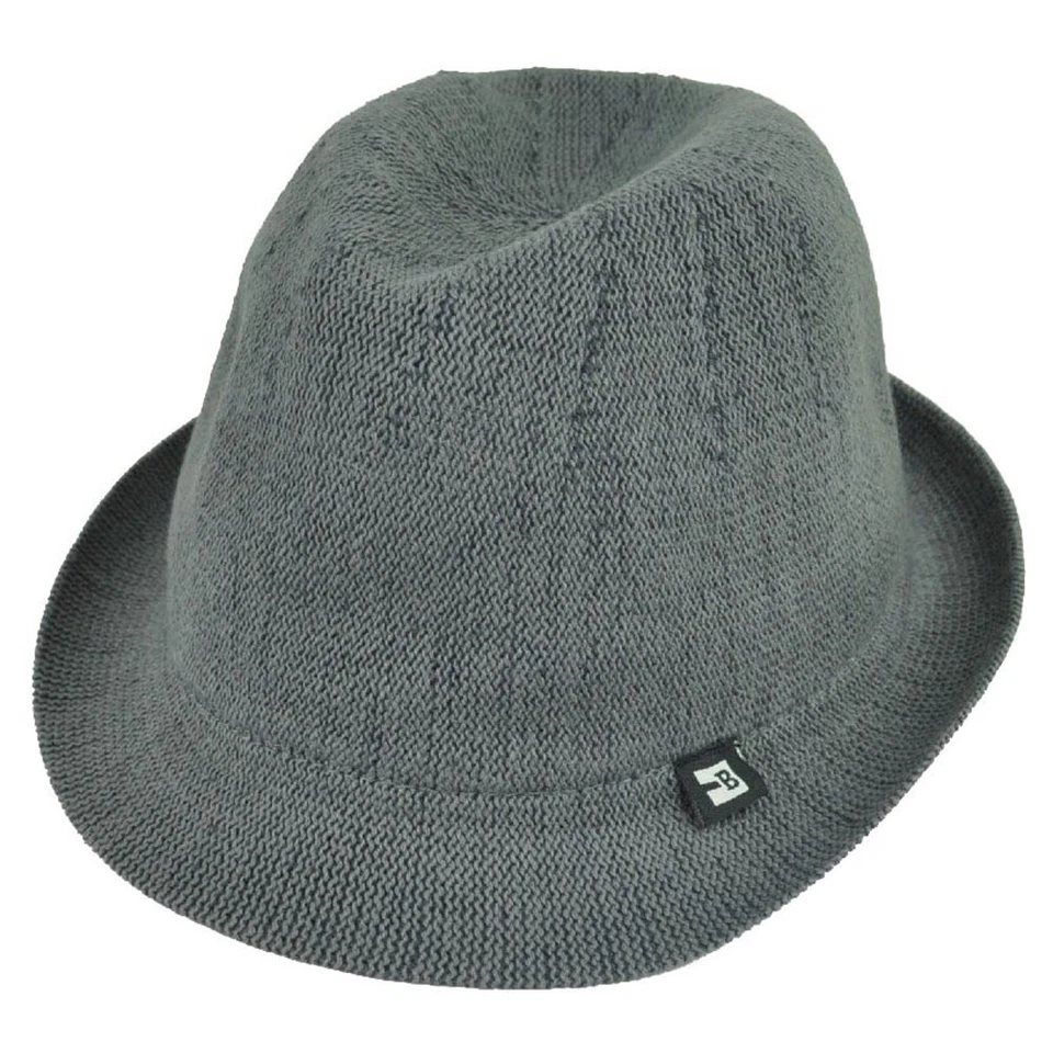 Sombrero Block Headwear Dune Fedora Medio Relax Gángster Trilby Stetson Gris Sólido  Foto 1 de 1