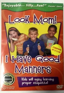 Look Mom I Have Good Manners (DVD) - BRAND NEW FACTORY SEALED - Picture 1 of 2