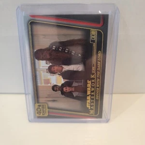 2020 Star wars Masterwork Dinner with the dark lord ESB-20 13/25 - Picture 1 of 2