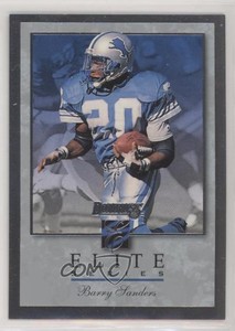 1996 Donruss Elite Series /10000 Barry Sanders #2 HOF