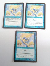 Magic the gathering Card. Snapping Drake x3. Portal card. 1 has reminder text