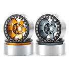Metal 2.2'' Beadlock Wheel Rim for 1/10 RC Axial SCX10 RR10 Wraith 90048 D90