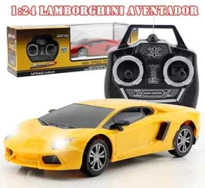 1pc 1:24 Lamborghini Aventador Electric RC Radio Remote Control Car Kid Toy Gift - Picture 1 of 13