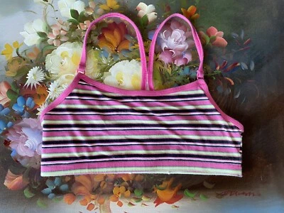 Bestform винтажный подростковый бюстгальтер размер 34 хлопок без подкладки беспроводной пуловер бюстгальтер - Изображение 1 из 4