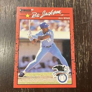 1990 Donruss Bo Jackson #650 Baseball Card Error No Dot . After INC. RARE - Picture 1 of 3