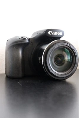 Canon Power Shot PowerShot SX60 HS digital Camer *black *superb *tested - Image 1 of 4