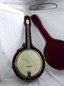 Vintage May Bell Banjo - Picture 1 of 19