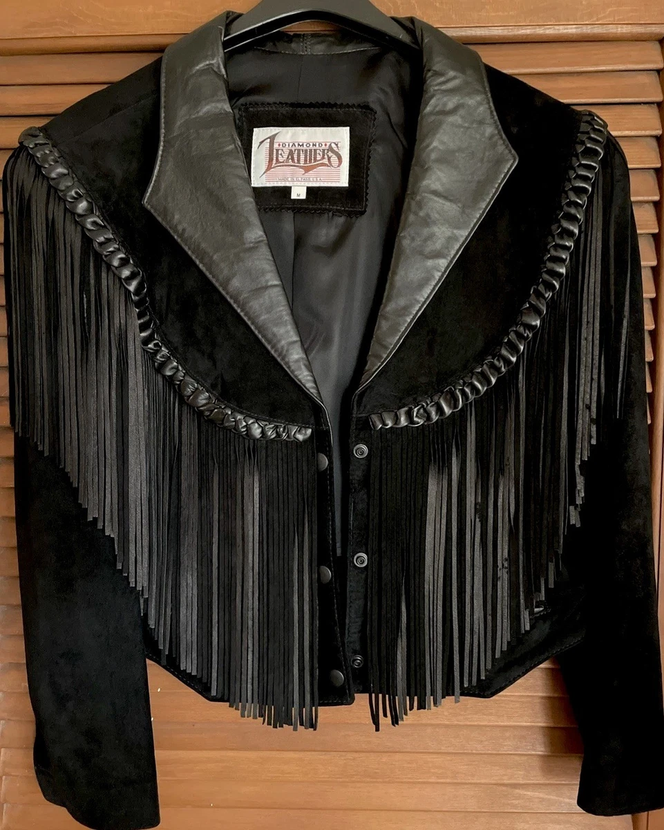 【DIAMOND LEATHERS】LEATHER WESTERN JACKET diamond leather jacket products for sale | eBay