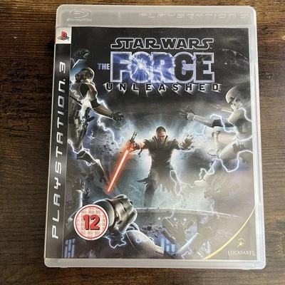 Star Wars Force Unleashed (2008) PS3 Playstation 3 - No Manual - Nice Disk /Case - Image 1 of 4