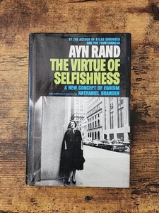 1st Ed./1st Printing The Virtue of Selfishness - Ayn Rand Objectivism Hardcover - Picture 1 of 21