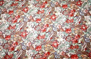 FLORAL ALLOVER BY THE KESSLERS PRE ACOLCHADO - TELA 100% ALGODÓN - Imagen 1 de 7