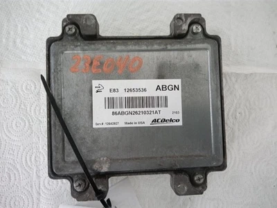 Módulo de control electrónico ECM motor Chevy AVEO 2009-2011 ECU 2010 12653536 ABGN Foto 1 de 3