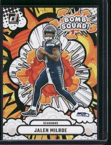 2025 Donruss #BS-JME Jalen Milroe Bomb Squad - Bild 1 von 2