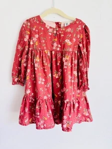 OshKosh Mädchen Blumen Landhaus Kern Blumen Gr. 3T Langarm Prärie Baby Bgosh - Bild 1 von 3