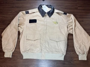 2014 Cockpit USA Aviator Jacket - Size Large - Unused With Tags - Picture 1 of 24