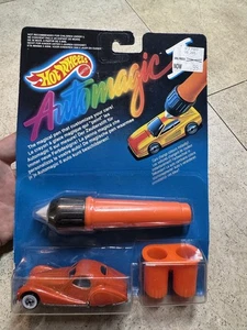 1988 Vintage Hot Wheels Auto Magic II Talbot Lago 1/64 Orange New - Picture 1 of 13