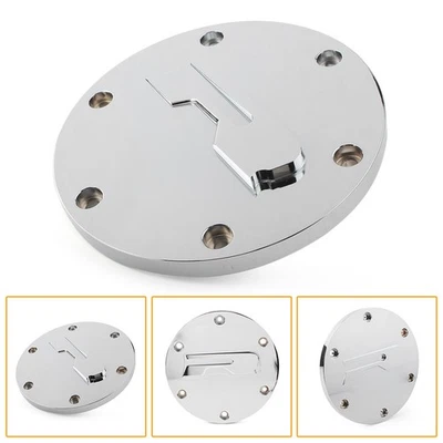 Tapa de cubierta lateral Derby de aluminio con motor cromado para Suzuki Boulevard M109R 2006-2018 Foto 1 de 4