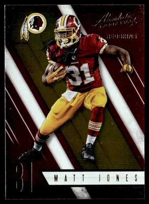 2016 Panini Absolute Matt Jones Washington Redskins #90 - Image 1 of 2