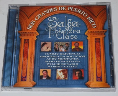 SALSA DE PRIMERA CLASE De Puerto Rico OLIVENCIA LEAVITT MONTANEZ LATIN 2000 CD - Image 1 of 4