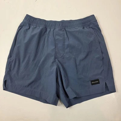 Мужские гибридные шорты Hollister 5 дюймов стрейч размер XS синие - Изображение 1 из 4