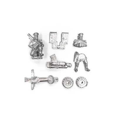 Warhammer 40k - Imperial Guard - Mordian Iron Guard, Heavy Bolter Crew - Metal - Image 1 of 3