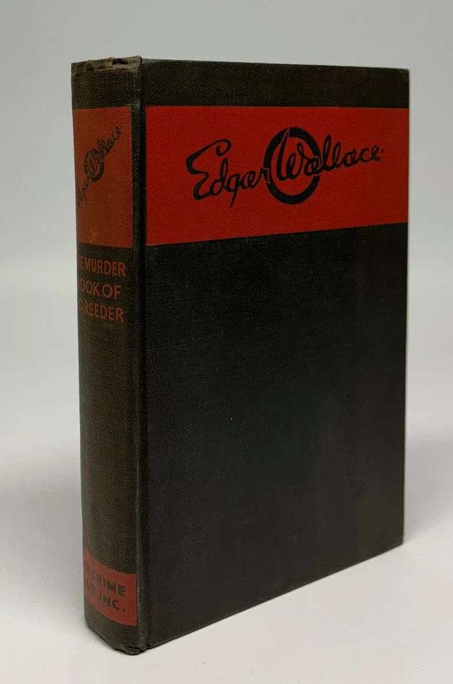 Edgar WALLACE / The Murder Book of J G Reeder 1st Edition 1929 Foto 1 de 1