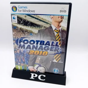 FOOTBALL MANAGER 2010 PC CD  GAME - RARE RETRO GAMING FOR MAC & WINDOWS - Picture 1 of 5