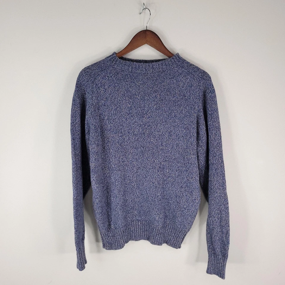 Suéter De Colección JCPenney The Fox Para Mujer Grande Azul Lana Hecho en Unión EE. UU. 90s Foto 1 de 4