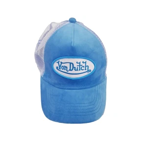 Von Dutch Truckermütze blau Samt VDHT234 - Bild 1 von 16