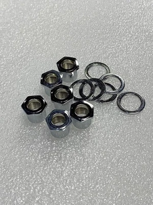 Sperzel Tuner Hardware, Bushing & Washer - Set of 6 / Chrome