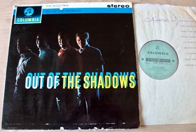 OUT OF THE SHADOWS LP COLUMBIA STEREO (1962) VG POP GUITAR SCX 3449 GT BRITAIN - Image 1 of 4