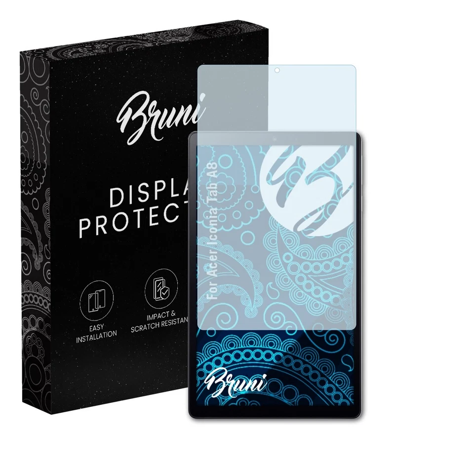 Bruni 2x Protective Film for Acer Iconia Tab A8 Screen Protector - Image 1 of 4