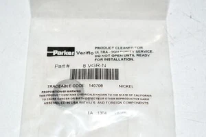 NUEVO MONTAJE JUNTA PARKER 8 VGR-N 8VGRN - Imagen 1 de 3