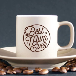 2x Beste Mama aller Zeiten Muttertag Aufkleber Sticker, Geschenk, DIY, Karte, Geburtstag Party - Bild 1 von 2