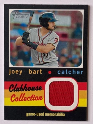 Joey Bart 2020 Topps Heritage Minor League Edition - Clubhouse Collection Relics - Image 1 of 2