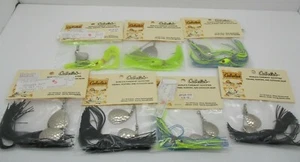7 Vintage Cabela's Spinner Bait Fishing Lures NIP - Picture 1 of 9