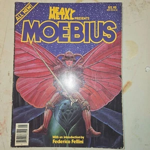 HEAVY METAL PRESENTS: MOEBIUS (JEAN GIRAUD) 1981 1ST ENGLISH BLACK INCAL WAITITI - Picture 1 of 2