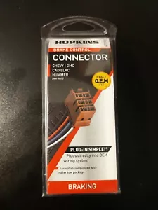Conector de control de freno simple enchufable Hopkins Towing Solutions 47795 Chevy GMC+ - Imagen 1 de 2
